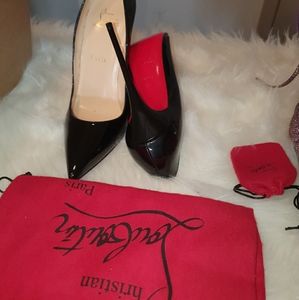 So Kate Patent Red Sole pumps